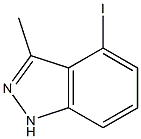 4-Iodo-3-methyl-1H-indazole Struktur