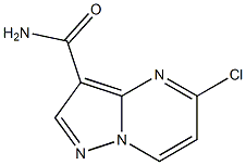 5-Chloropyrazolo[1,5-a]pyrimidine-3-carboxamide Struktur