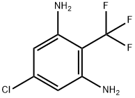 5-CHLORO-2-(TRIFLUOROMETHYL)BENZENE-1,3-DIAMINE Struktur