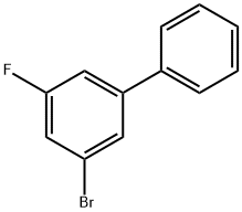 3-bromo-5-fluoro-1,1'-biphenyl Struktur