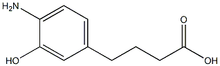 (3R,4S)-3-Hydroxy-4-aminophenylbutyric acid Struktur