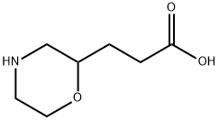 2-Morpholinepropanoic acid HCl Struktur