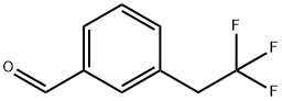 3-(2,2,2-trifluoroethyl)benzaldehyde Struktur