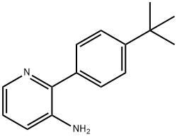 2-(4-(tert-butyl)phenyl)pyridin-3-amine Struktur