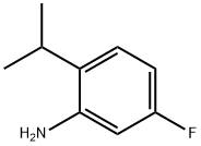 5-Fluoro-2-isopropyl-phenylamine Struktur