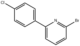 2-bromo-6-(4-chlorophenyl)pyridine Struktur