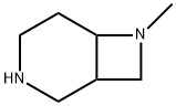 7-Methyl-3,7-diazabicyclo[4.2.0]octane Struktur