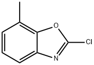 2-CHLORO-7-METHYL-1,3-BENZOXAZOLE Struktur