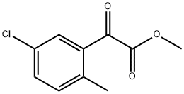 METHYL 2-(5-CHLORO-2-METHYLPHENYL)-2-OXOACETATE Struktur