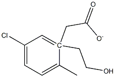 5-CHLORO-2-METHYLPHENETHYL ACETATE Structure