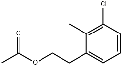 3-CHLORO-2-METHYLPHENETHYL ACETATE Struktur