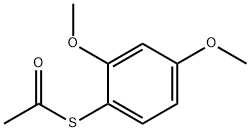 S-(2,4-二甲氧基苯基)乙硫代酸酯, 1379354-68-3, 結(jié)構(gòu)式