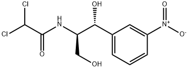 2,2-dichloro-N-[(1S,2S)-1,3-dihydroxy-1-(3-nitrophenyl)propan-2-yl]acetamide Struktur