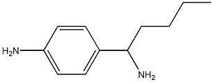 4-(1-AMINOPENTYL)ANILINE Struktur