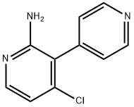 4-Chloro-[3,4]bipyridinyl-2-ylamine Struktur