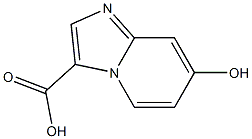 7-Hydroxyimidazo[1,2-a]pyridine-3-carboxylic acid Struktur