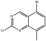 5-bromo-2-chloro-8-methylquinazoline Struktur