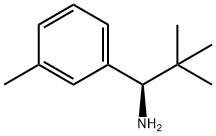 (1R)-2,2-DIMETHYL-1-(3-METHYLPHENYL)PROPAN-1-AMINE Struktur