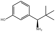 3-((1R)-1-AMINO-2,2-DIMETHYLPROPYL)PHENOL Struktur