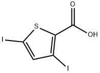 3,5-DIIODOTHIOPHENE-2-CARBOXYLIC ACID Struktur