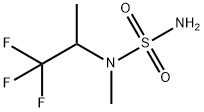 N-METHYL-1,1,1-TRIFLUORO-2-PROPYLSULFAMIDE Struktur