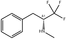 (R)-N-METHYL-3,3,3-TRIFLUORO-1-PHENYL-2-PROPYLAMINE Struktur