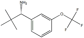 (1S)-2,2-DIMETHYL-1-[3-(TRIFLUOROMETHOXY)PHENYL]PROPYLAMINE Struktur