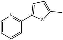 2-(5-METHYLTHIOPHEN-2-YL)PYRIDINE Struktur