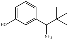 3-(1-AMINO-2,2-DIMETHYLPROPYL)PHENOL Struktur