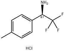 (R)-2,2,2-Trifluoro-1-p-tolyl-ethylamine hydrochloride Struktur