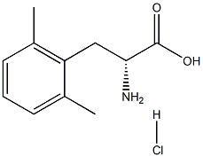 2,6-Dimethy-D-Phenylalanine hydrochloride Struktur