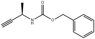 (R)-(1-Methyl-prop-2-ynyl)-carbamic acid benzyl ester Struktur