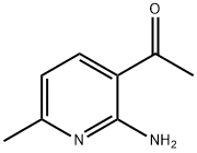 1-(2-Amino-6-methyl-pyridin-3-yl)-ethanone Struktur