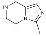 3-Iodo-5,6,7,8-tetrahydroimidazo[1,5-a]pyrazine Struktur