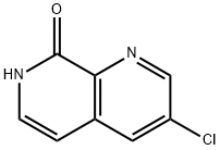 3-CHLORO-1,7-NAPHTHYRIDIN-8(7H)-ONE Struktur