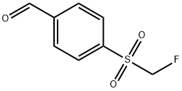 4-Fluoromethanesulfonyl-benzaldehyde Struktur