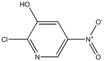 2-Chloro-5-nitropyridin-3-ol Struktur