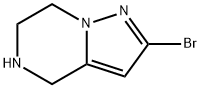 2-bromo-4,5,6,7-tetrahydropyrazolo[1,5-a]pyrazine Struktur