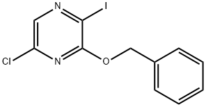 3-(Benzyloxy)-5-chloro-2-iodopyrazine Struktur