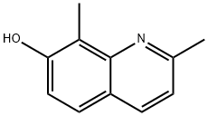 2,8-Dimethyl-quinolin-7-ol Struktur