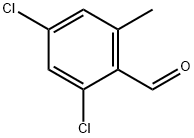 2,4-DICHLORO-6-METHYLBENZALDEHYDE Struktur