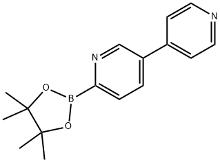 6-(4,4,5,5-tetramethyl-1,3,2-dioxaborolan-2-yl)-3,4'-bipyridine Struktur