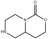 HEXAHYDROPYRAZINO[1,2-C][1,3]OXAZIN-6(2H)-ONE Struktur