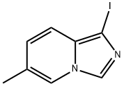 1-IODO-6-METHYLIMIDAZO[1,5-A]PYRIDINE Struktur