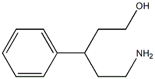 5-amino-3-phenylpentan-1-ol Struktur