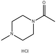 1-(4-Methylpiperazin-1-yl)ethanone hydrochloride Struktur