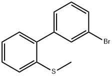 (3-BROMO-[1,1-BIPHENYL]-2-YL)(METHYL)SULFANE Struktur