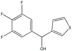 THIOPHEN-3-YL(3,4,5-TRIFLUOROPHENYL)METHANOL Struktur