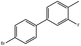 4-BROMO-3-FLUORO-4-METHYL-1,1-BIPHENYL Struktur