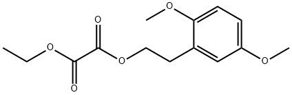 2,5-DIMETHOXYPHENETHYL ETHYL OXALATE Struktur